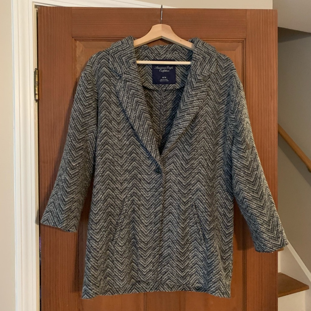 American Eagle Twill Blazer Size Medium